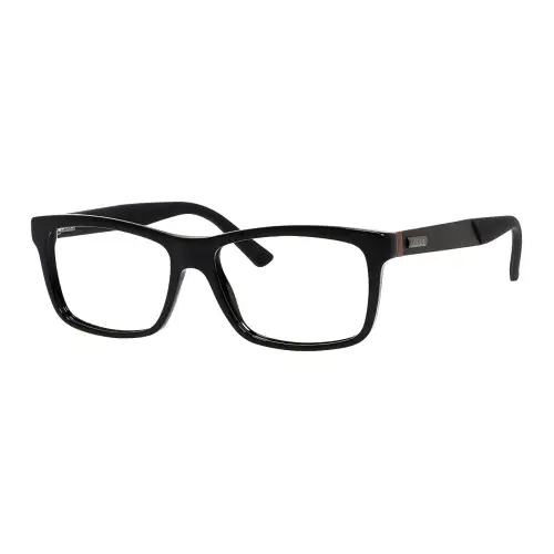GUCCI Rectangular Eyeglass Frames Women's Black
