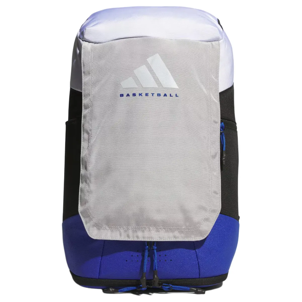 Adidas Recycled Polyester Backpack Unisex White & Collegiate Blue & Pure Gray & Black