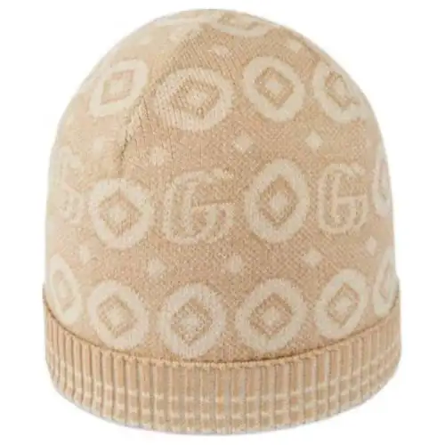 GUCCI Double G-jacquard Cotton Beanie