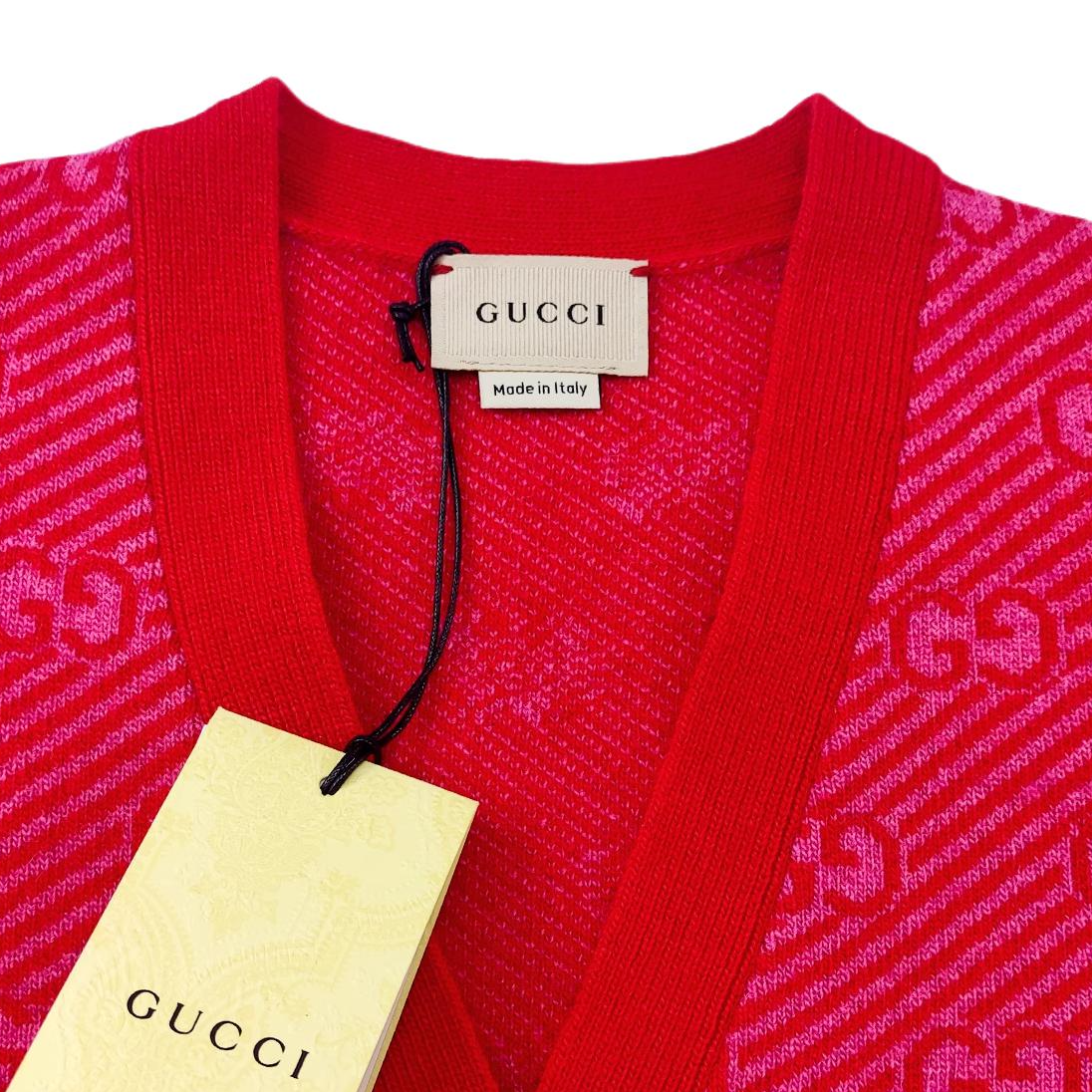 Кофта Gucci FW22 (красная) — фото 9