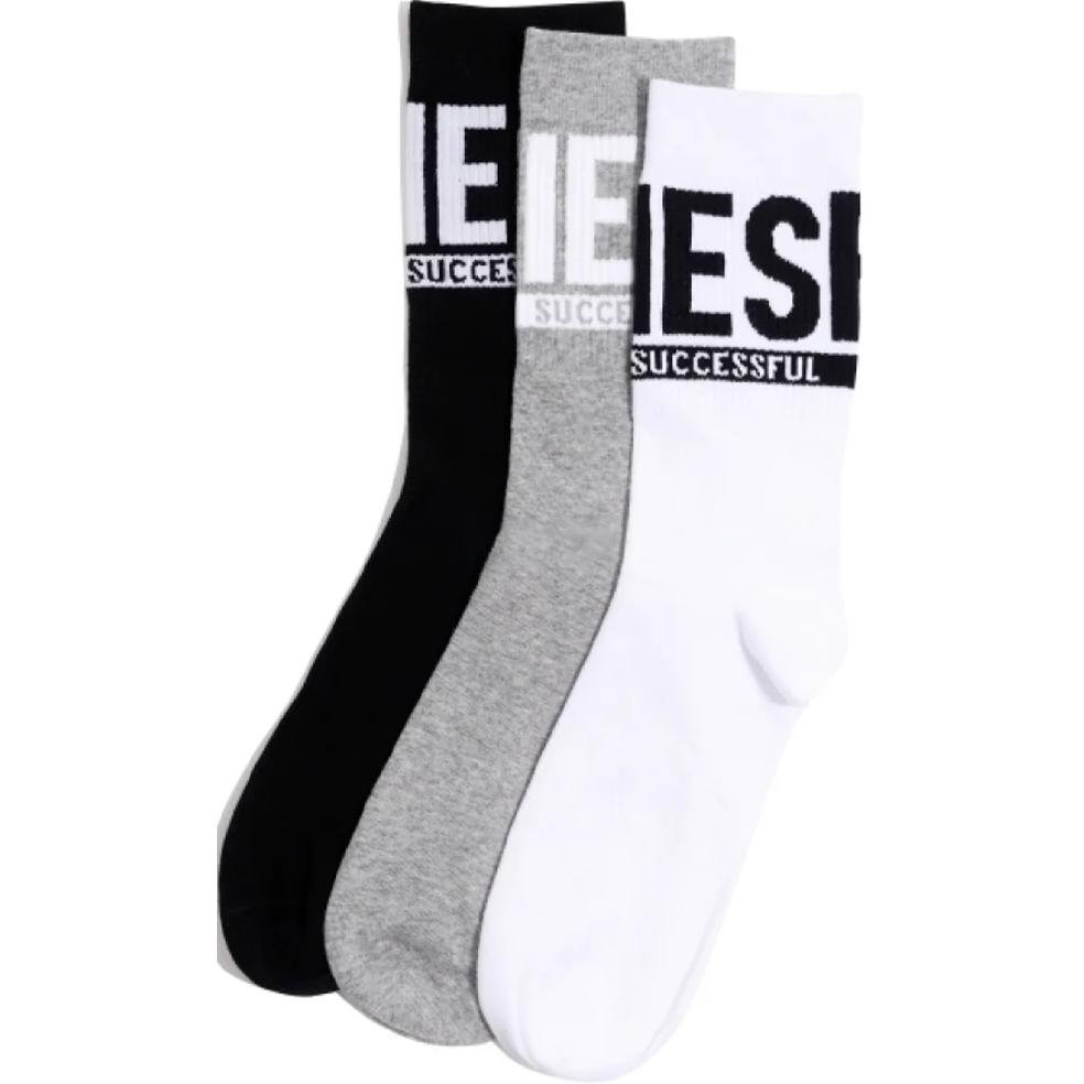 DIESEL Skm Ray Threepack Stretched Socks