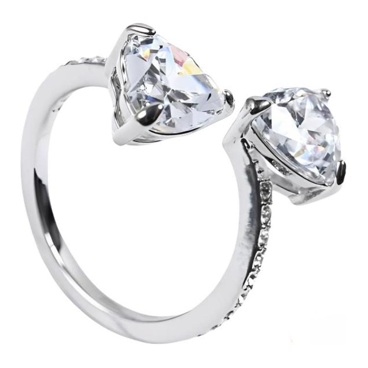 Кольцо Swarovski (серебряное)