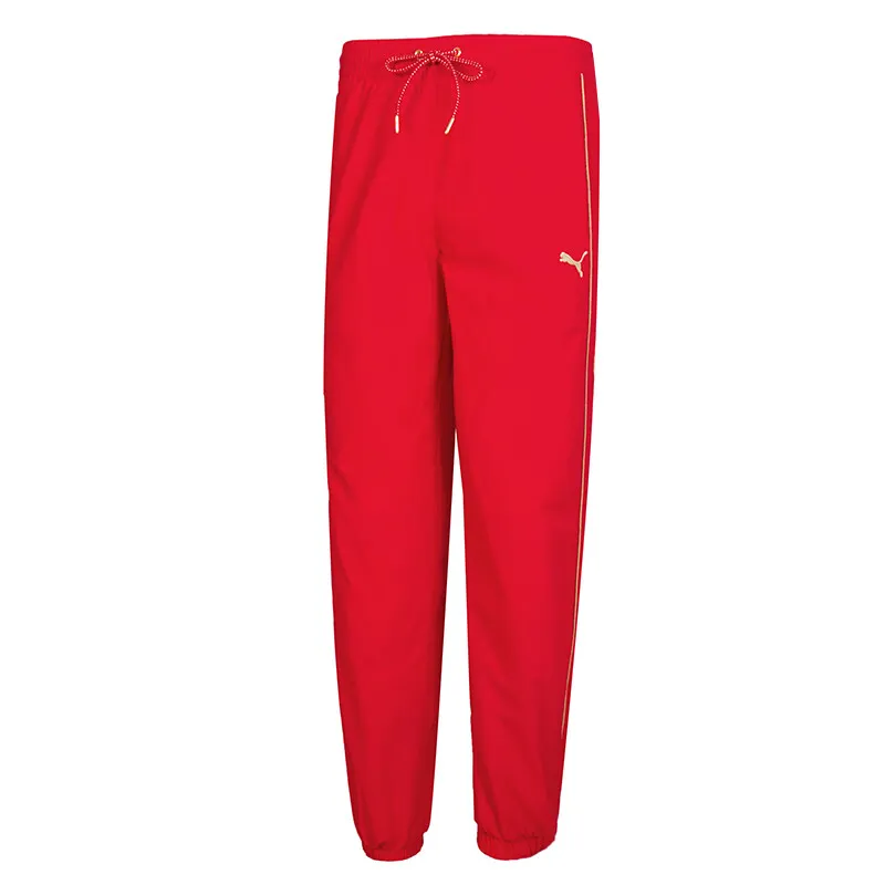 PUMA Knitted Sweatpants Men's Red