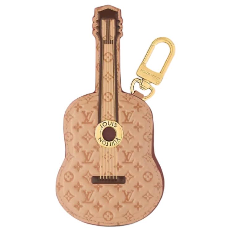 Женская подвеска для сумки Louis Vuitton ZippyVivienne (коричневая) — фото 2