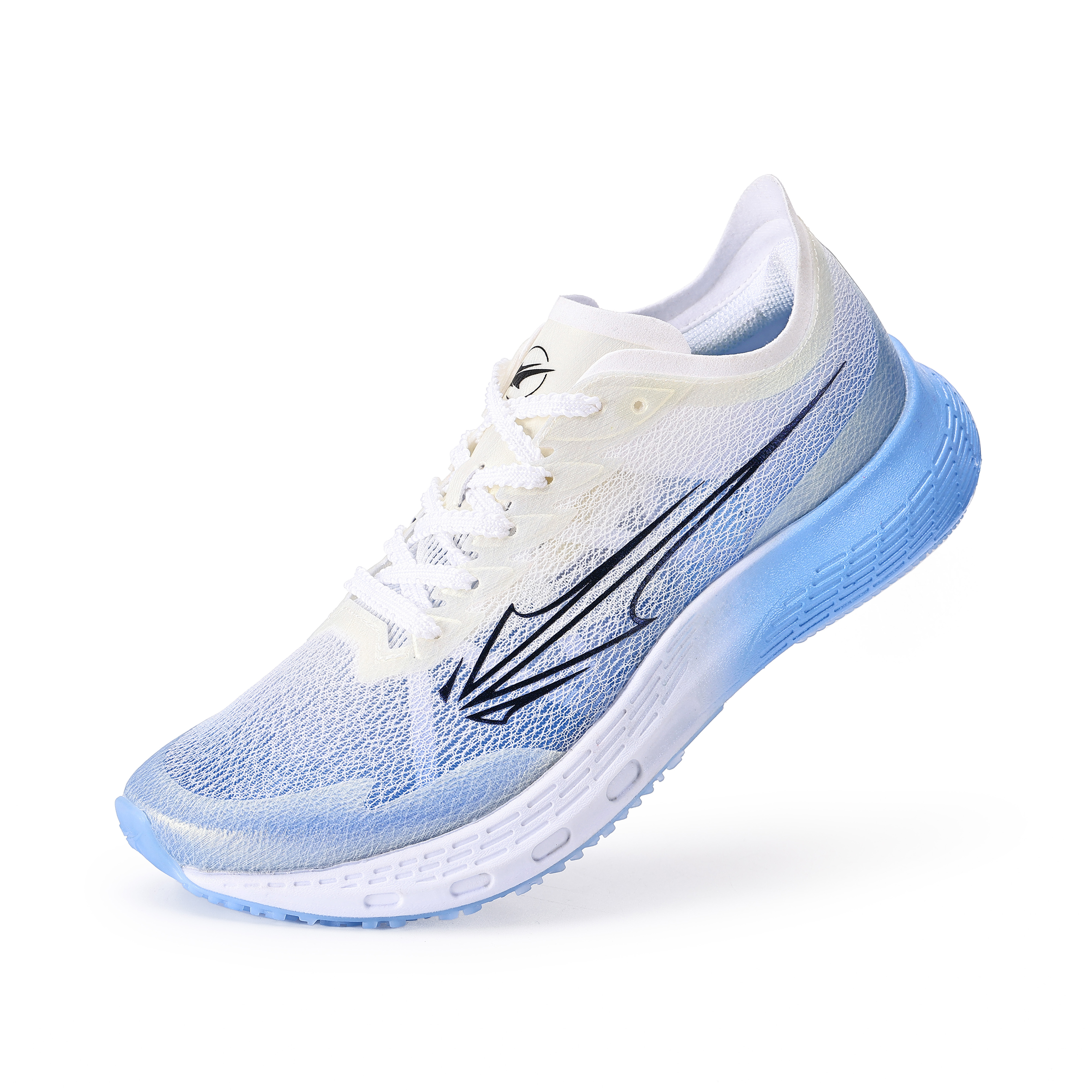 XINGHUOLI Cushioning Slip Resistant Abrasion Resistant Low top Full Length Carbon Plate Running Shoes Unisex