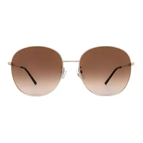 round-frame gradient-lenses sunglasses