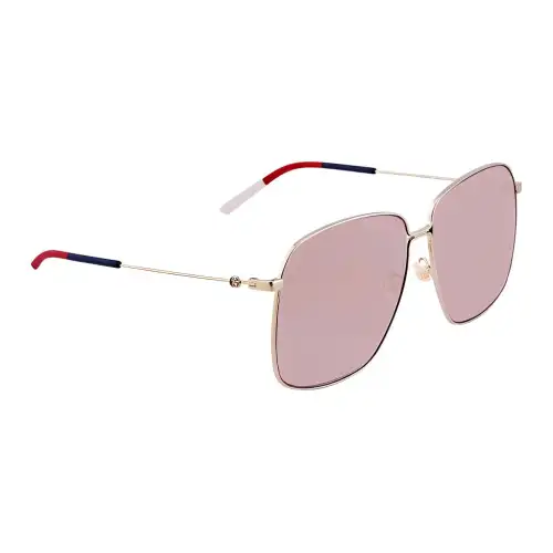 GUCCI Butterfly Sunglasses Women's Gold