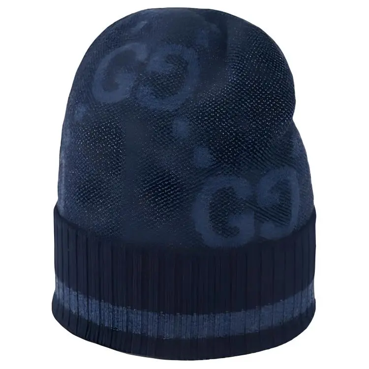 GUCCI GG Cashmere Beanie Hat