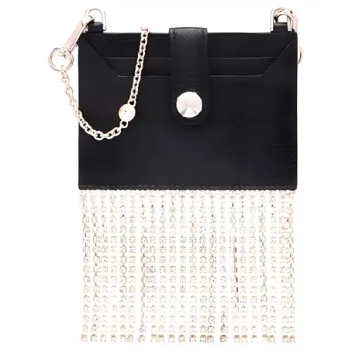 MIU MIU Calfskin Shoulder Bag, Crossbody Bag Women's Black