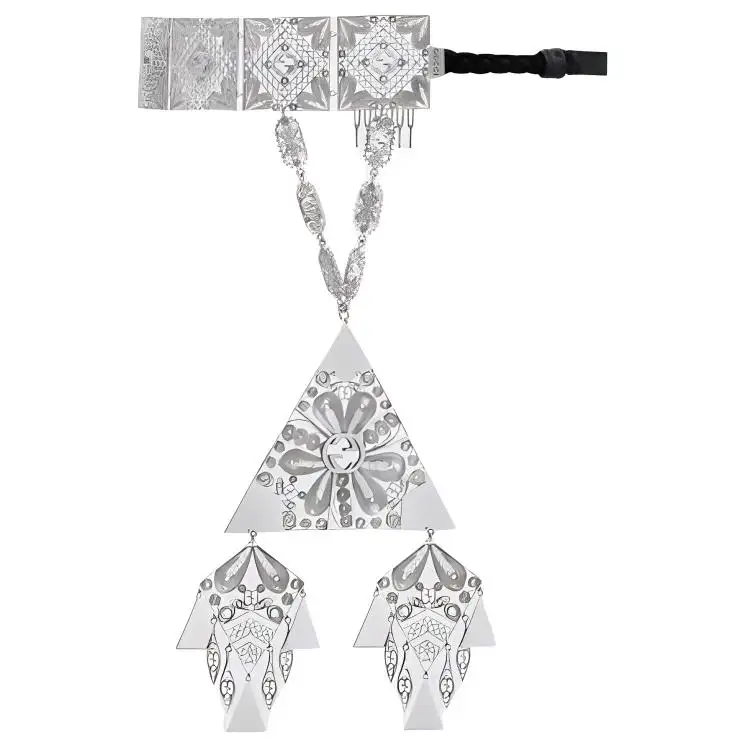 GUCCI Hair Accessories Women's Silver