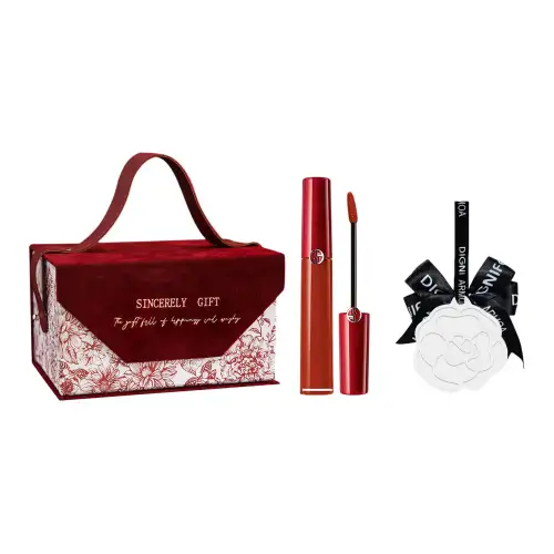 GIORGIO ARMANI Armani, perfume, gift box, velvet lip gloss, Chanel style, long-term effect