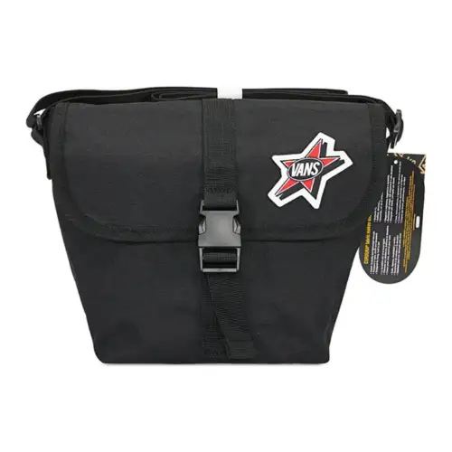 Vans Canvas Bag, Shoulder Bag, Crossbody Bag Regular Women's Black