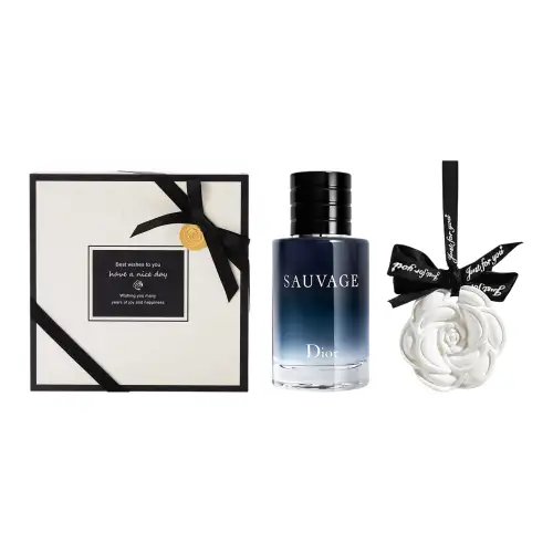 DIOR Perfume sample with a light fragrance, floral mountain tea, aromatherapy, wooden lemon lavender gift box with butterfly, woody notes