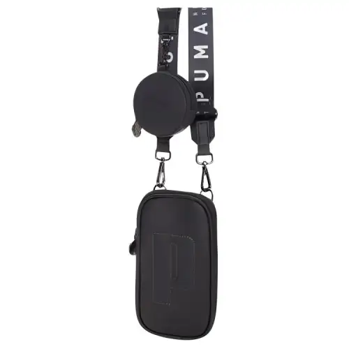 PUMA Synthetic Leather Shoulder Bag Women's Black