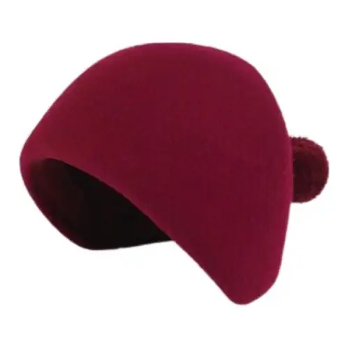 GUCCI Felt Beanies Kids' Burgundy