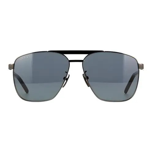 Gucci Rectangle Metal Sunglasses