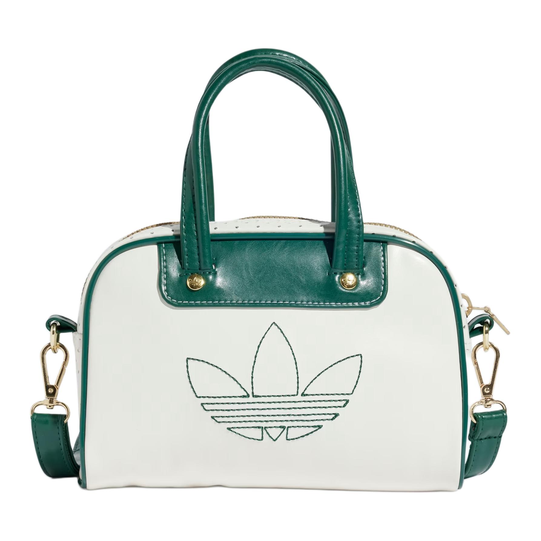 Сумка adidas originals (серо-белая)