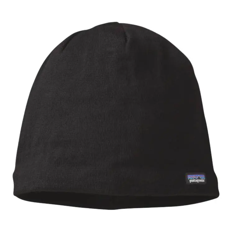 Patagonia Recycled Polyester Beanies Unisex Black