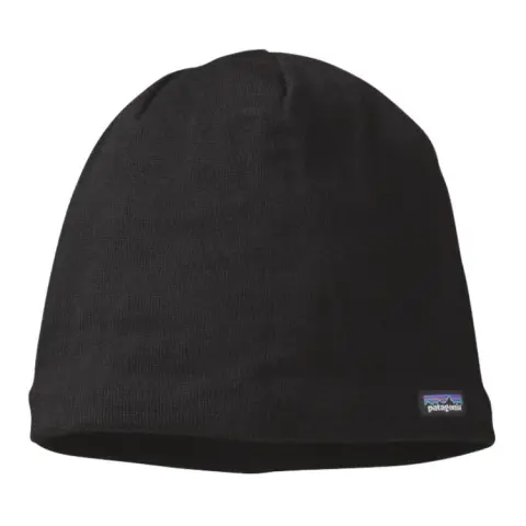 Patagonia Recycled Polyester Beanies Unisex Black