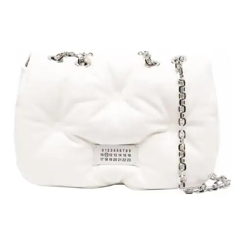 Maison Margiela Cow Leather Shoulder Bag Women's White