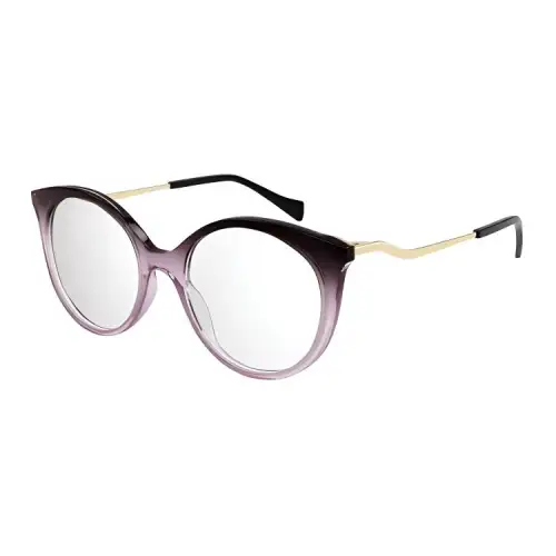 GUCCI Round Eyeglass Frames Women's Pink