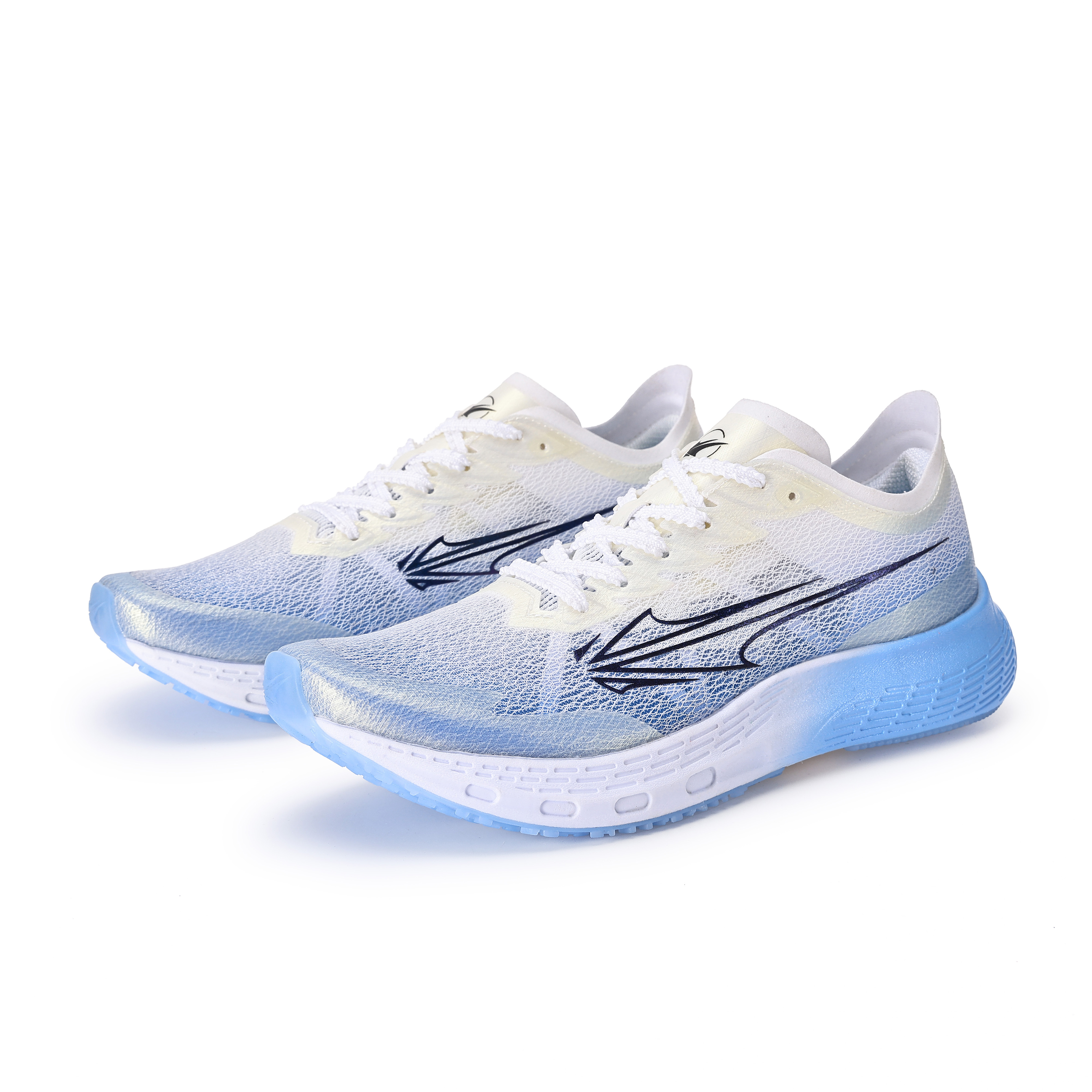 XINGHUOLI Cushioning Slip Resistant Abrasion Resistant Low top Full Length Carbon Plate Running Shoes Unisex