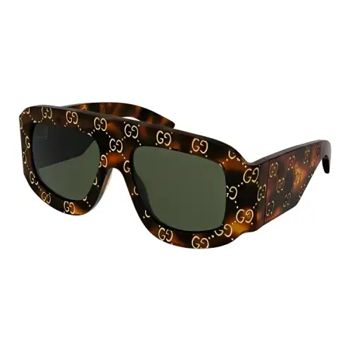 GUCCI Gg Monogram Pilot frame Sunglasses