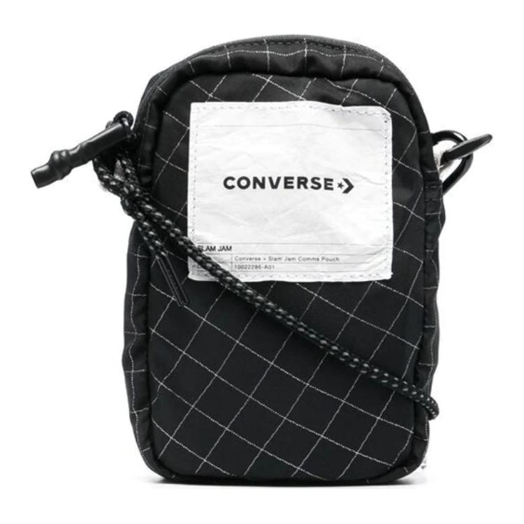 Сумка Converse Plaid Print (черная)