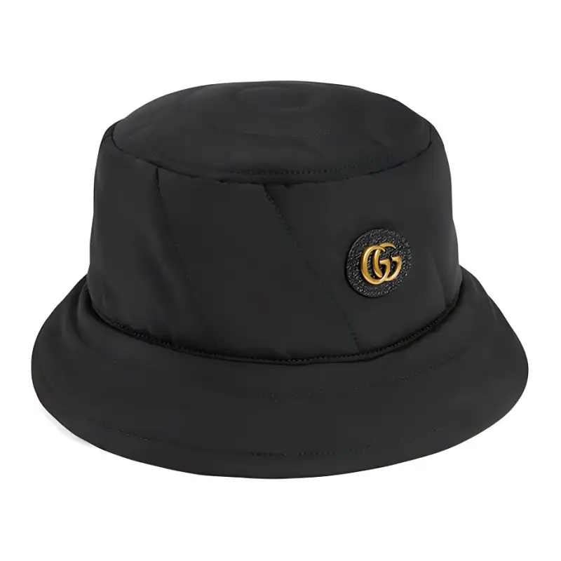 GUCCI Double G-patch Bucket Hat
