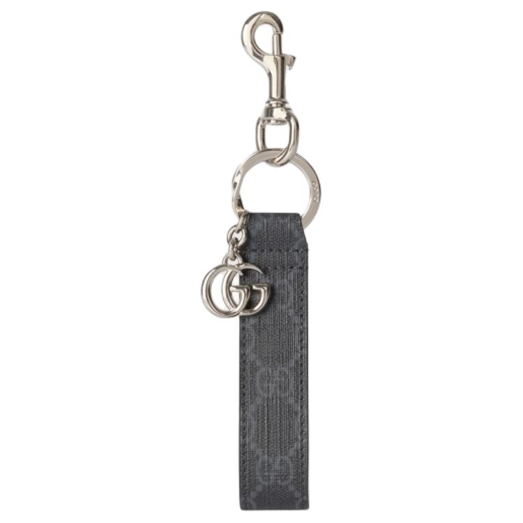 Брелок Gucci Canvas Keychain (черный)