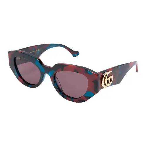Gucci Geometric Frame Sunglasses