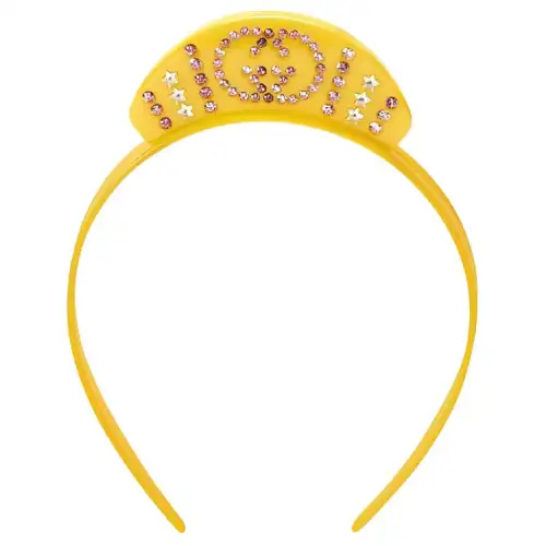 GUCCI Crystal Headbands Kids' Yellow