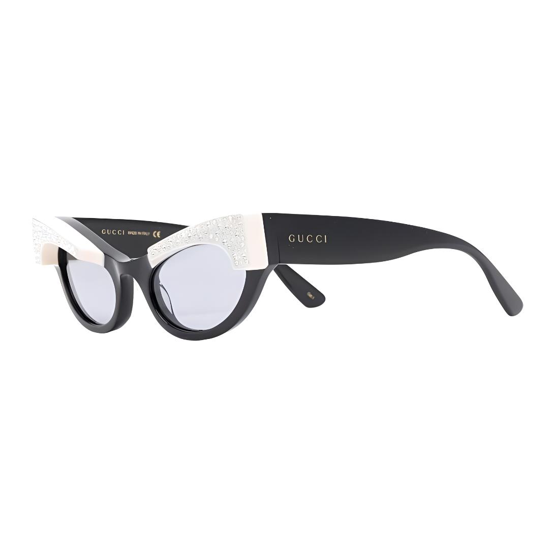 GUCCI Cat Eye Frame Acetate Sunglasses