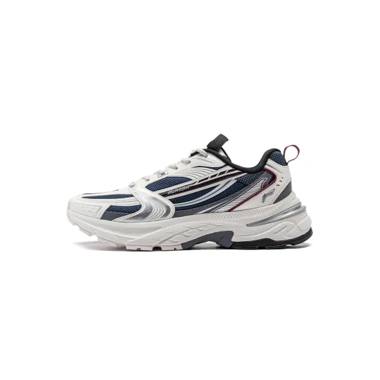 LINING Aurora 2K Casual Shoes Men Low Top Mist White/Deep Simple Blue