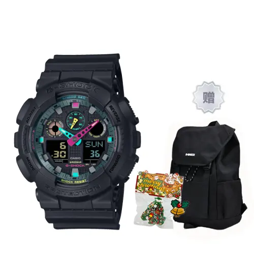 CASIO Unisex Liquid Crystal/Analog Dual Display Series Black Watch