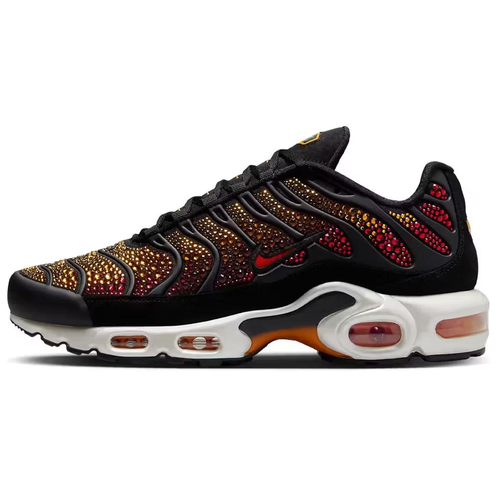 Swarovski / Swarovski x Nike Air Max Plus — это удобно и универсально. нескользящие Износостойкий низкий срок службы для отдыха обувь женский черный