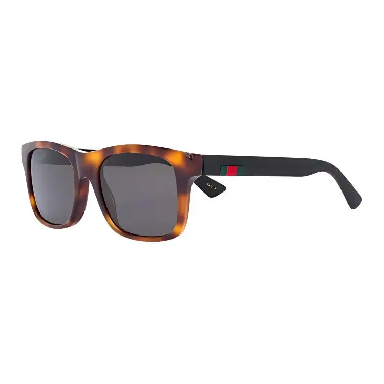 GUCCI Square Frame Acetate Sunglasses