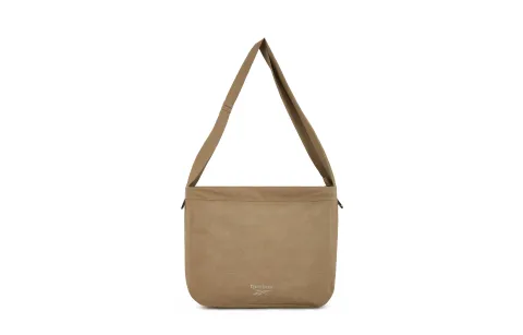 Reebok Polyurethane Crossbody Bag, Shoulder Bag Regular Unisex Light Gray/Dark Gray