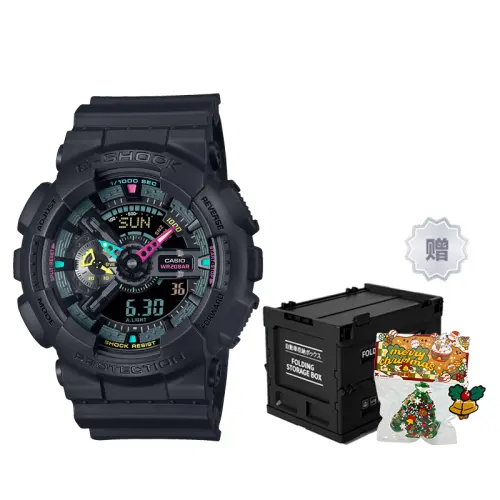 CASIO Unisex Liquid Crystal/Analog Dual Display Series Black Watch