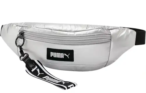 PUMA Fabric Fanny Pack Regular Women's Silver