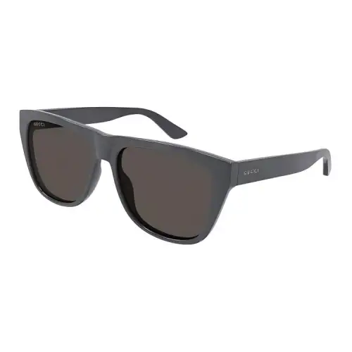 GUCCI Square Sunglasses Men's Gray