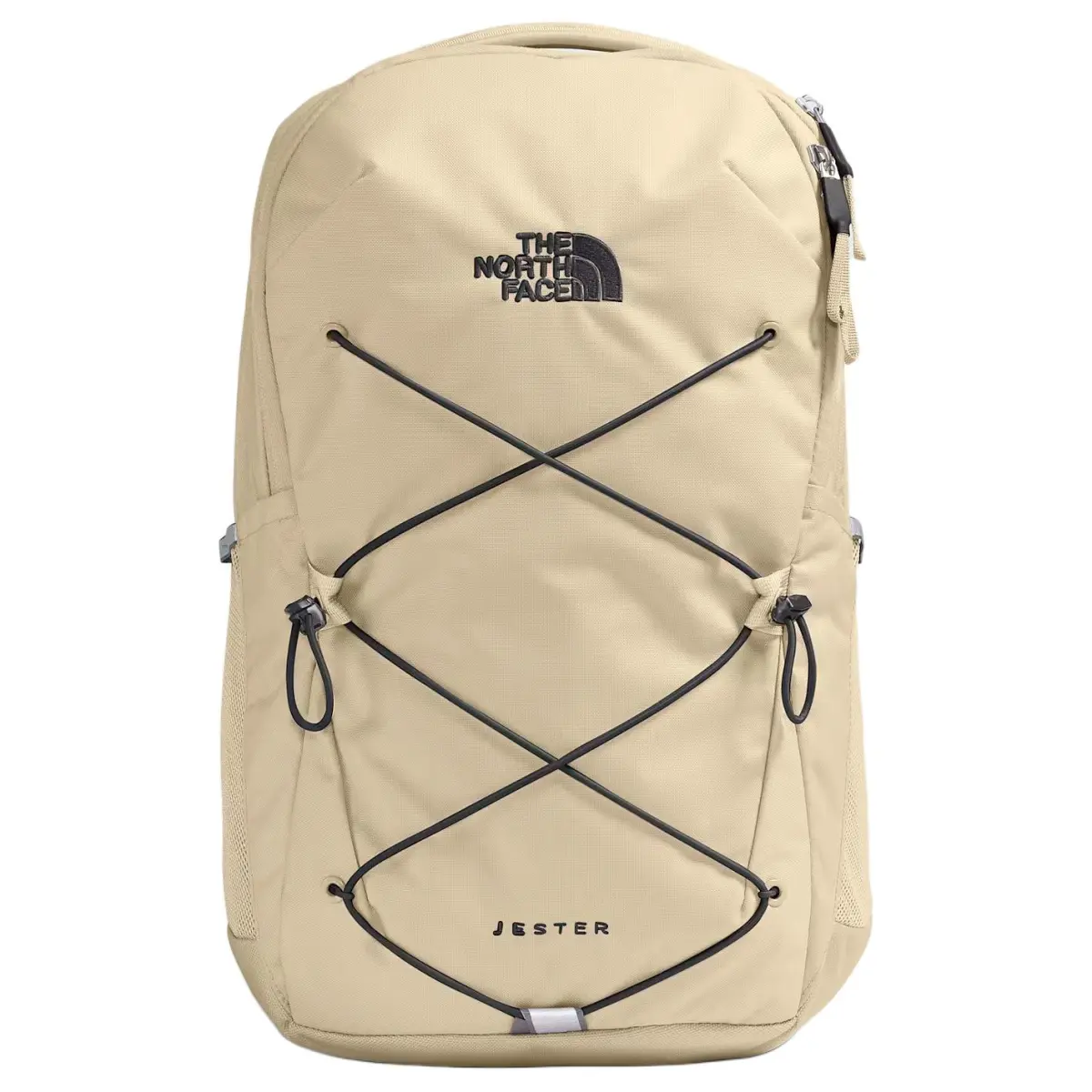 THE NORTH FACE Jester 27L Backpack Outdoor Bag Polyester Gravel & Black Unisex
