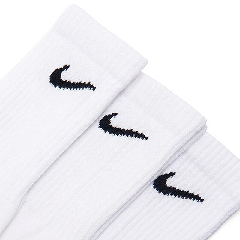 Nike Knee High Socks Unisex 6 Pack White Couple’s