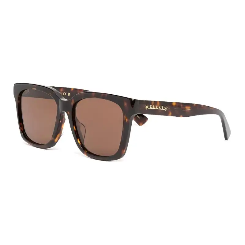 【Previous Season】logo-engraved tortoiseshell-effect sunglasses