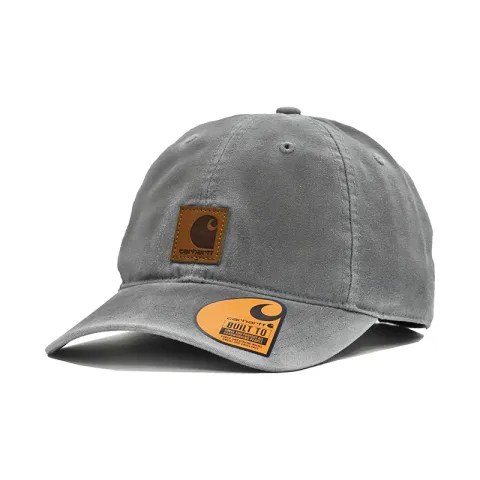 Carhartt Cotton Baseball Caps Unisex Cement Gray
