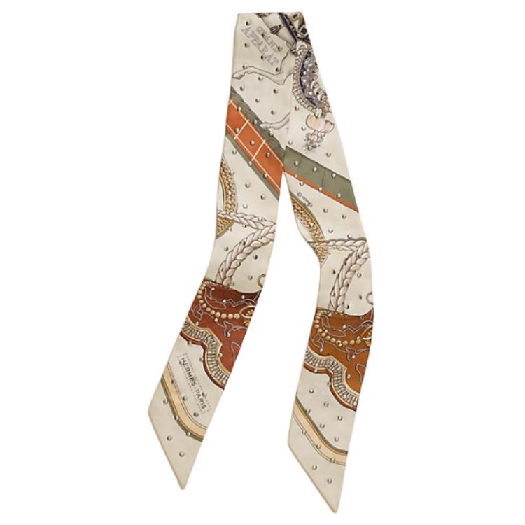 Женский шарф Hermes Silk Scarf (разноцветный)