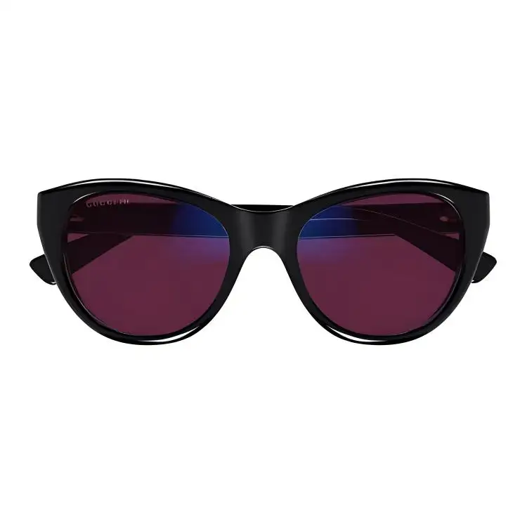 GUCCI Butterfly Sunglasses Women's Black