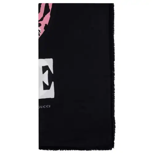 GUCCI Tiger Printed Scarf