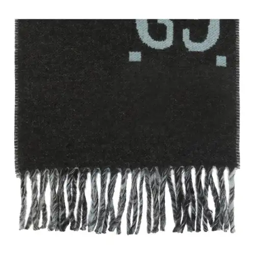 GUCCI Knit Scarves Men's Black