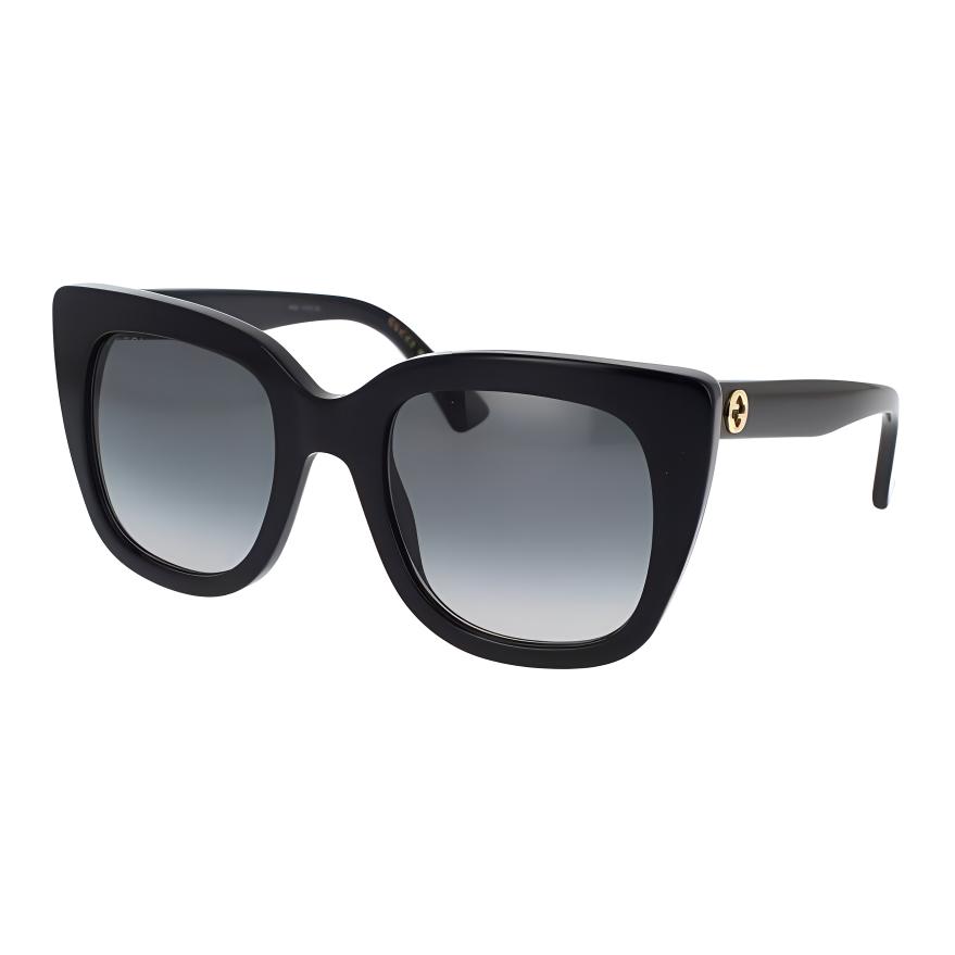 Женские очки Gucci Square Sunglasses (черные)